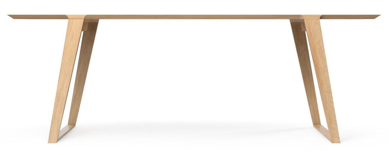 Isometric Table - White Oak