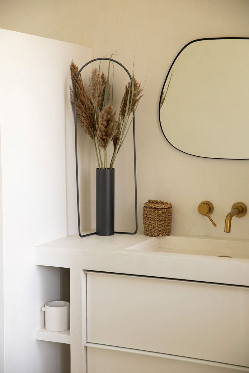 Itac Cylindrical Vase - Fermob - Vases - Acapulco Blue - HORNE