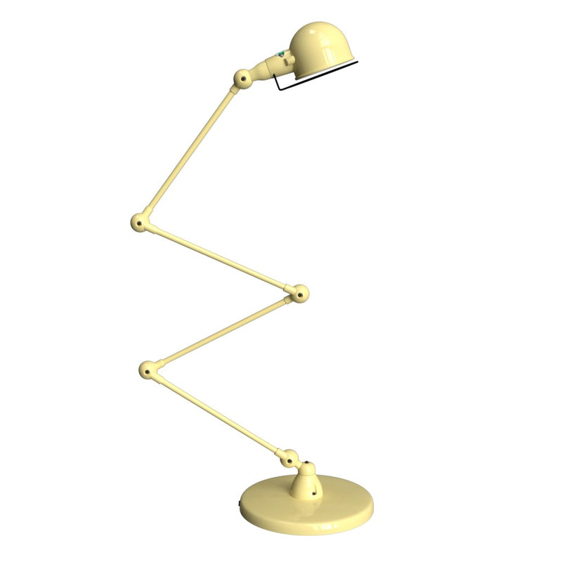 Signal Zig - Zag Floor Lamp - SI433 - Jielde - Floor Lamps - Matte - Mustard - RAL1003 - HORNE