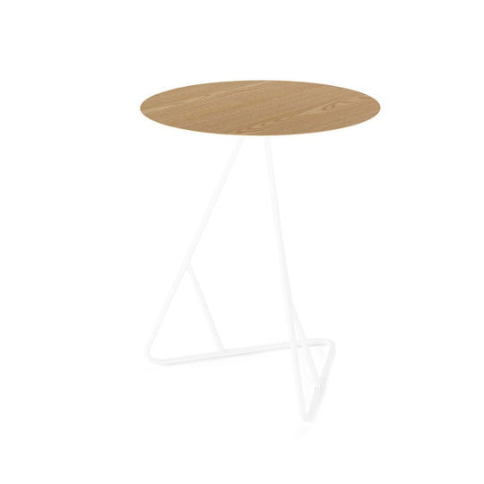 James End Table - Natural Oak - Tronk - Tables + Desks - White - HORNE