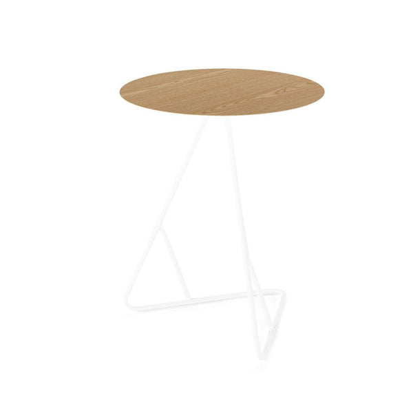 James End Table - Natural Oak - Tronk - Tables + Desks - White - HORNE
