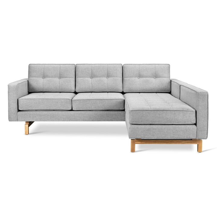 Jane 2 Loft Bi - Sectional - Gus* Modern - Sofas - Bayview Silver - Natural Ash - HORNE