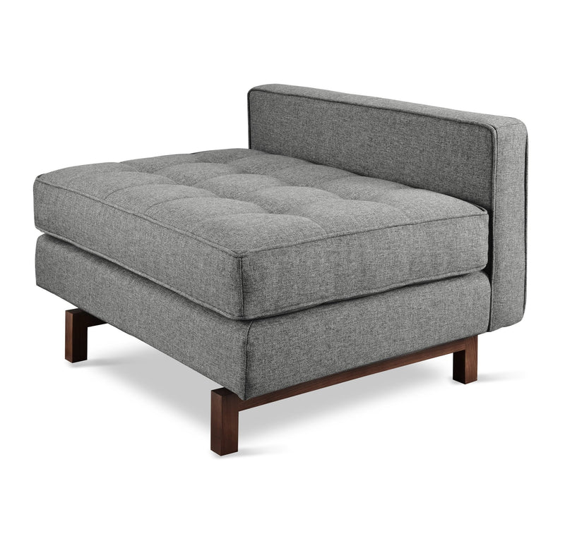 Jane 2 Lounge - Gus* Modern - Sofas - Bayview Silver - Walnut - HORNE