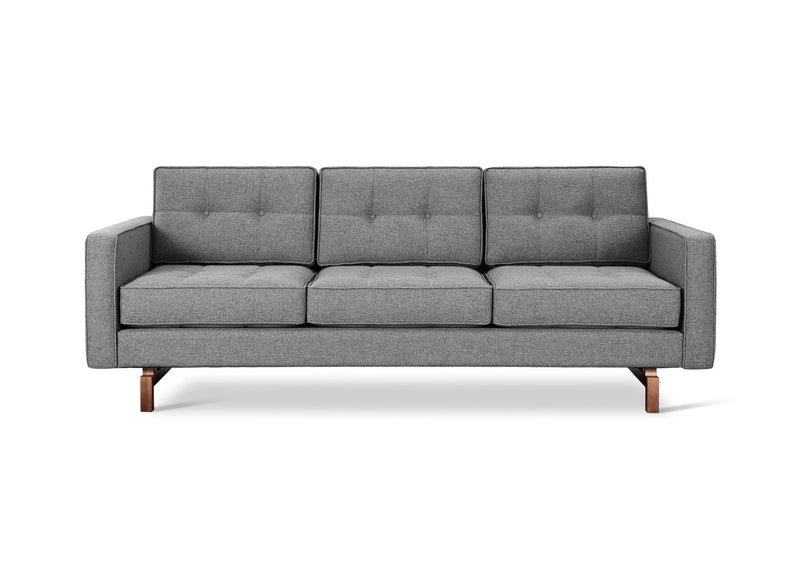 Jane 2 Sofa - Gus* Modern - Sofas - Bayview Silver - Walnut - HORNE