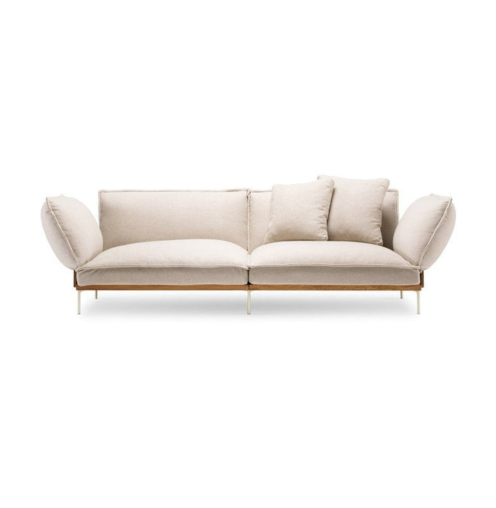 JORD 2 - Seater - Fogia - Sofas - Barnum - Sand - With Left & Right Arm Rests - HORNE