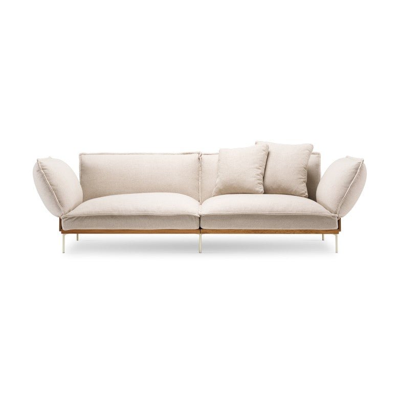 JORD 2 - Seater - Fogia - Sofas - Barnum - Sand - With Left & Right Arm Rests - HORNE