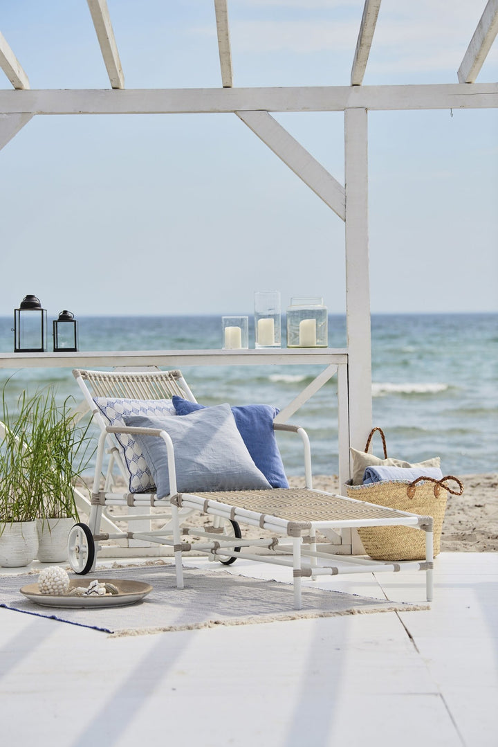 Josephine Sunbed - Exterior - Sika Design - Outdoor Furniture - Dove White - HORNE