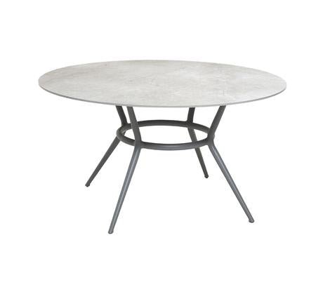 Joy Circular Dining Table - Cane Line - Outdoor Furniture - Lava Grey - Grey - HORNE