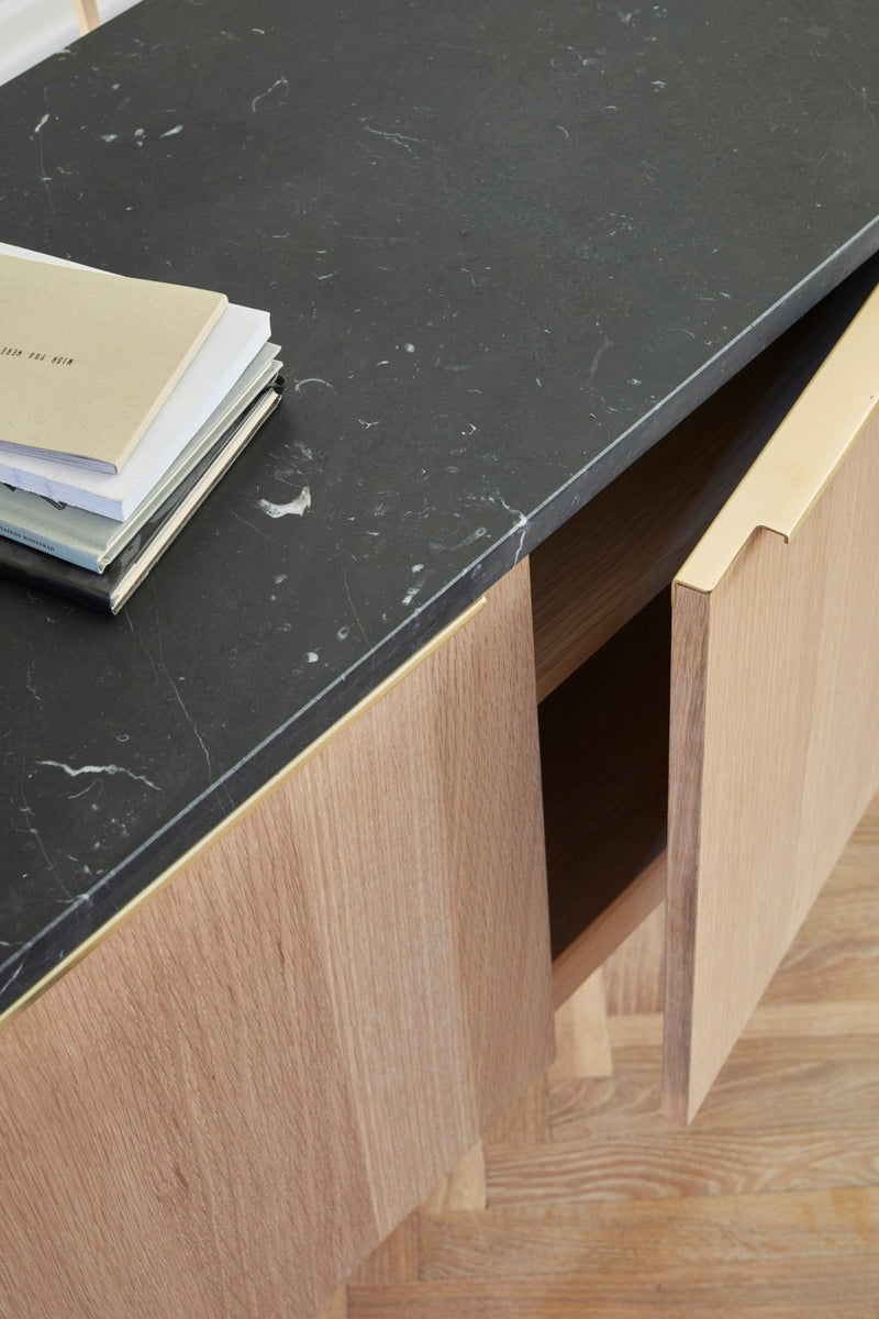 Jut Cabinet - Skagerak by Fritz Hansen - Sideboards + Cabinets - Oak Top - HORNE