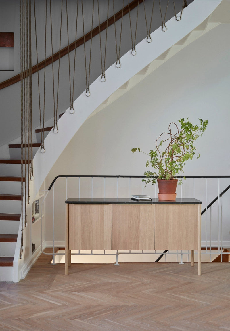 Jut Cabinet - Skagerak by Fritz Hansen - Sideboards + Cabinets - Oak Top - HORNE