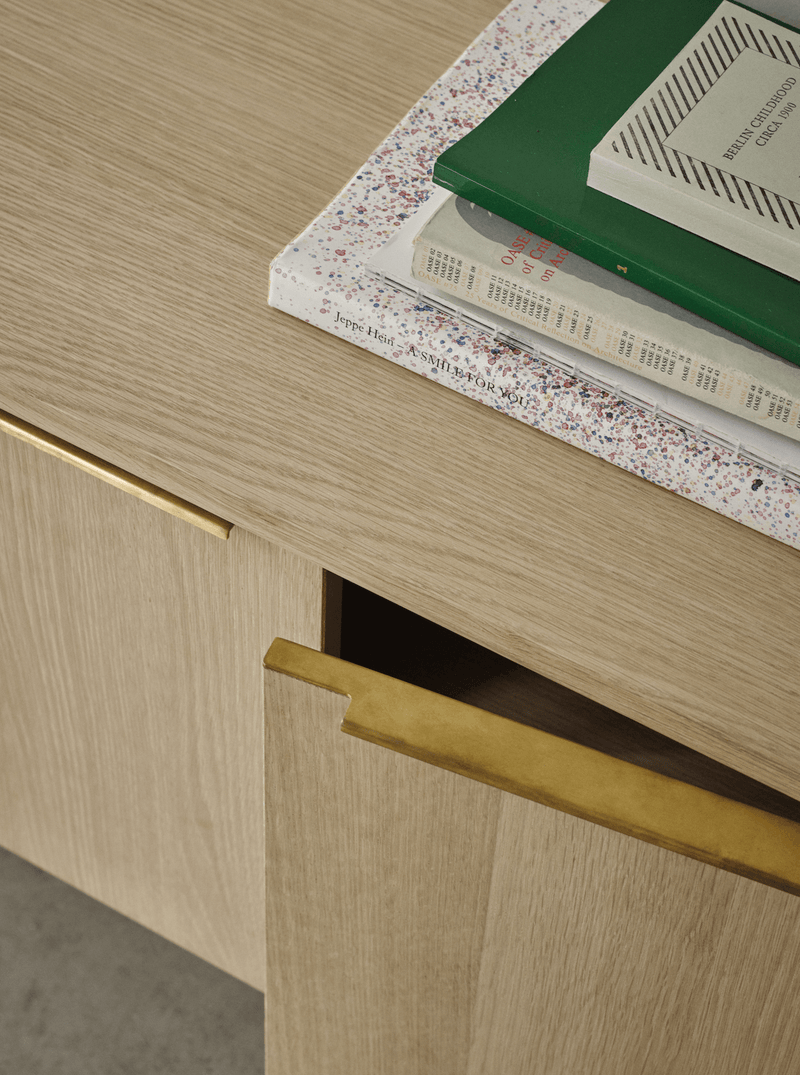 Jut Cabinet - Skagerak by Fritz Hansen - Sideboards + Cabinets - Oak Top - HORNE