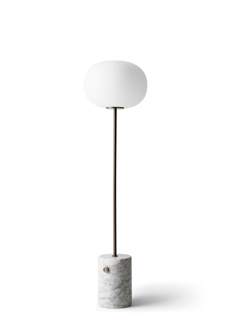 JWDA Floor Lamp - Audo Copenhagen - Pendants - Travertine / Brushed Brass - HORNE