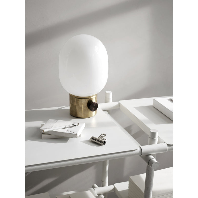 JWDA Metallic Table Lamp - Audo Copenhagen - Table + Task - Polished Brass - HORNE