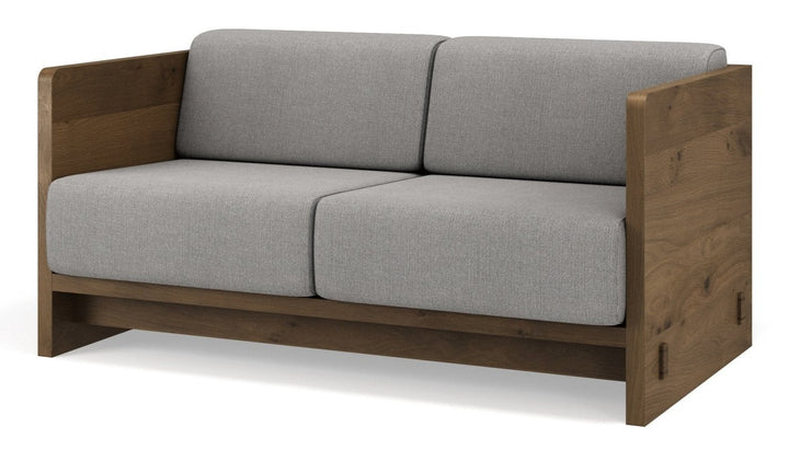 Karm 2 - Seater Sofa - BRDR. Kruger - Sofas - Fumed Oak - Hallingdal Grey 0113 - HORNE