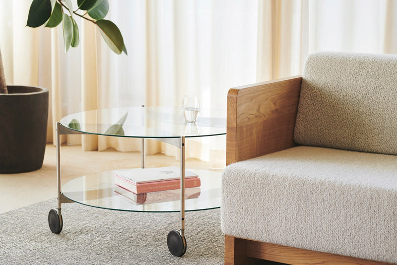 Karm 2 - Seater Sofa - BRDR. Kruger - Sofas - Fumed Oak - Hallingdal Grey 0113 - HORNE