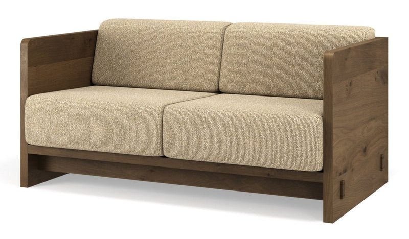 Karm 2 - Seater Sofa - BRDR. Kruger - Sofas - Fumed Oak - Hallingdal Grey 0113 - HORNE