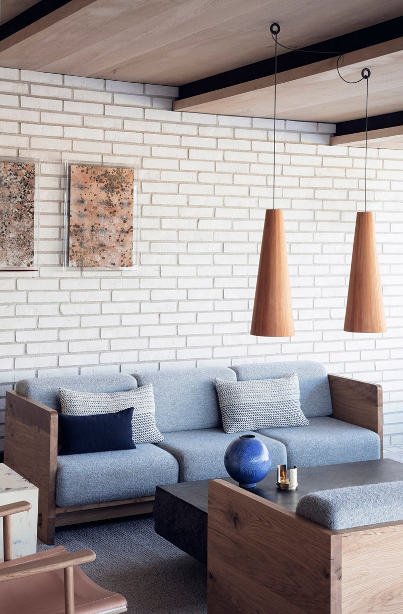 Karm 3 - Seater Sofa - BRDR. Kruger - Sofas - Fumed Oak - Hallingdal Grey 0113 - HORNE