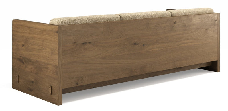 Karm 3 - Seater Sofa - BRDR. Kruger - Sofas - Fumed Oak - Hallingdal Grey 0113 - HORNE