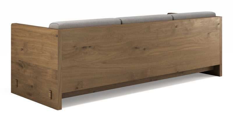 Karm 3 - Seater Sofa - BRDR. Kruger - Sofas - Fumed Oak - Hallingdal Grey 0113 - HORNE