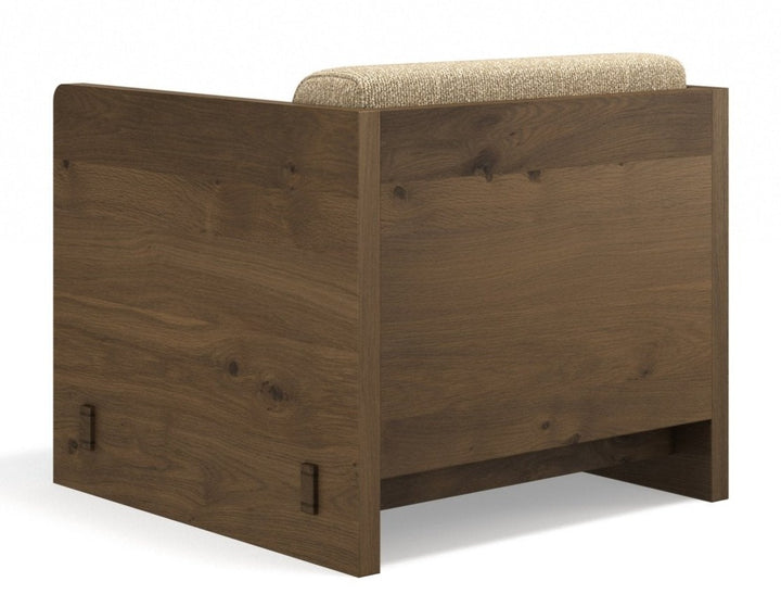 Karm Lounge Chair - BRDR. Kruger - Chairs - Oiled Oak - Hallingdal Grey 0113 - HORNE