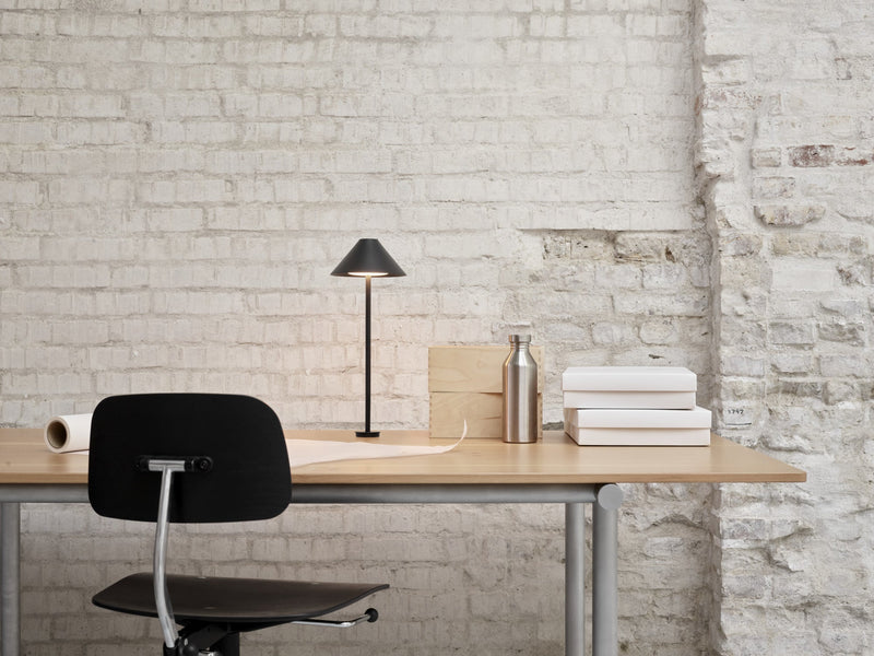 Keglen Table Lamp - Louis Poulsen - Table + Task - Pin - 3000K - Black - HORNE