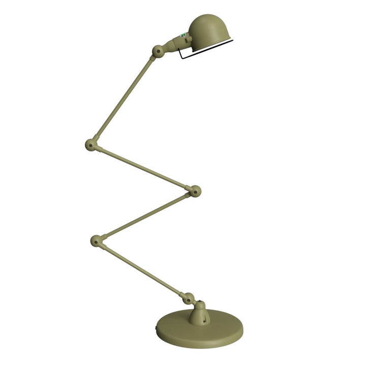 Signal Zig - Zag Floor Lamp - SI433 - Jielde - Floor Lamps - Matte - Khaki - RAL7002 - HORNE