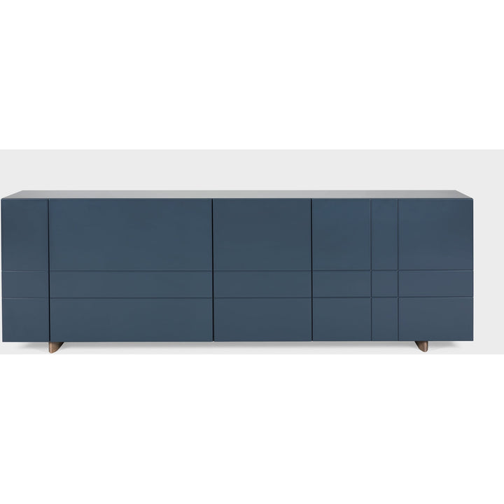 KILT Sideboard 180 - 4 Doors - Asplund - Sideboards + Cabinets - White - P4 Black Walnut Oak - HORNE