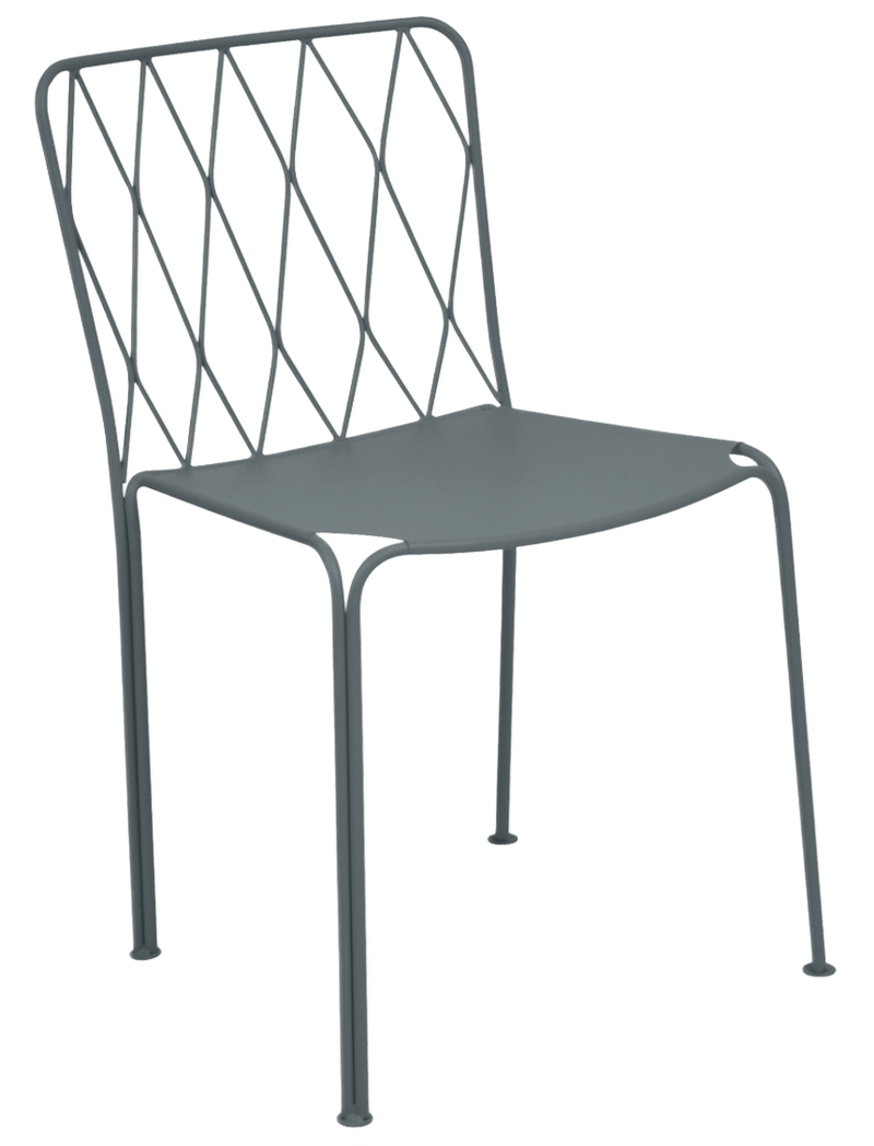 Kintbury Chair - Set of 2 - Fermob - Outdoor Furniture - Black Cherry - HORNE