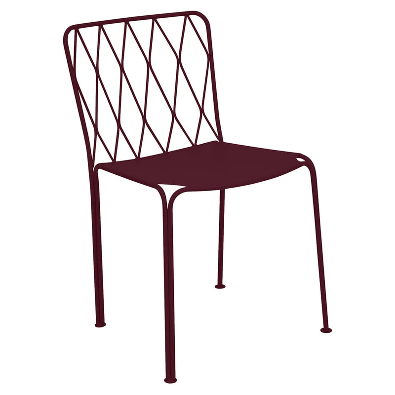 Kintbury Chair - Set of 2 - Fermob - Outdoor Furniture - Black Cherry - HORNE