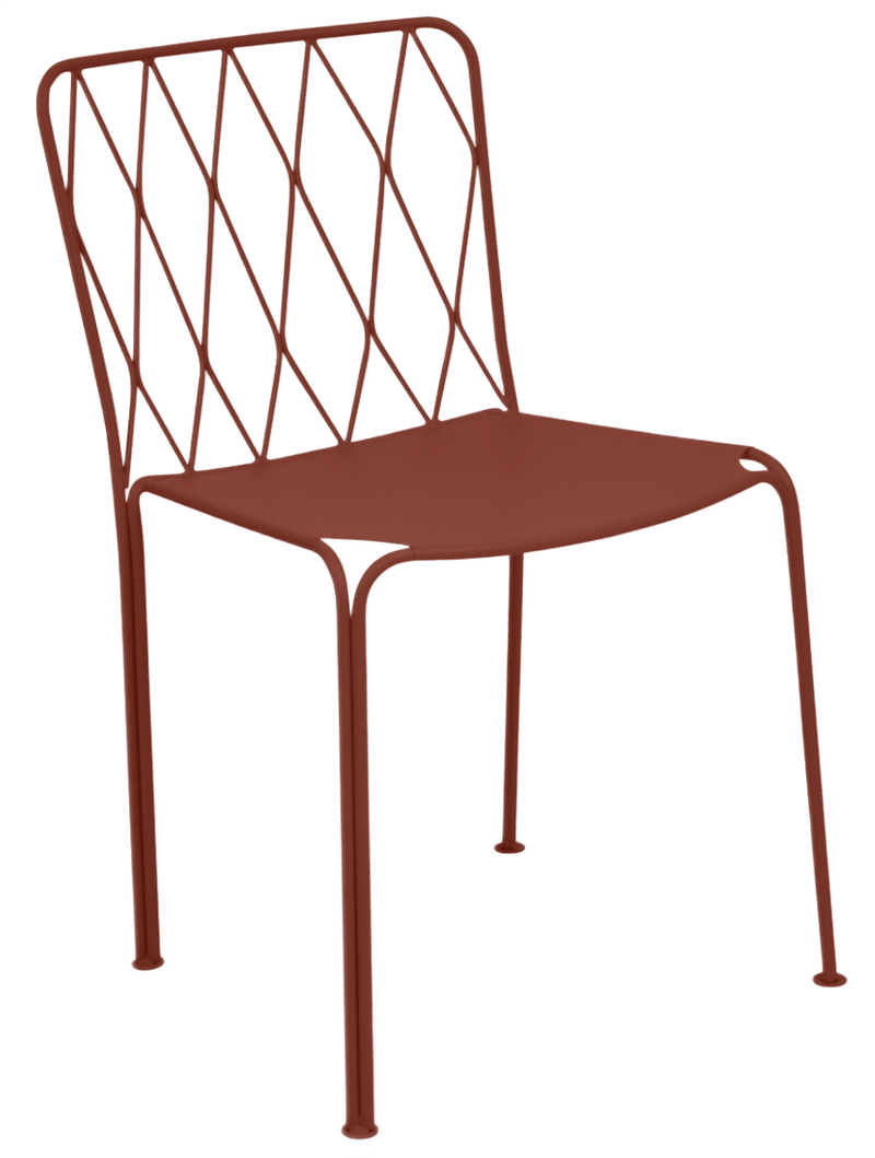 Kintbury Chair - Set of 2 - Fermob - Outdoor Furniture - Black Cherry - HORNE