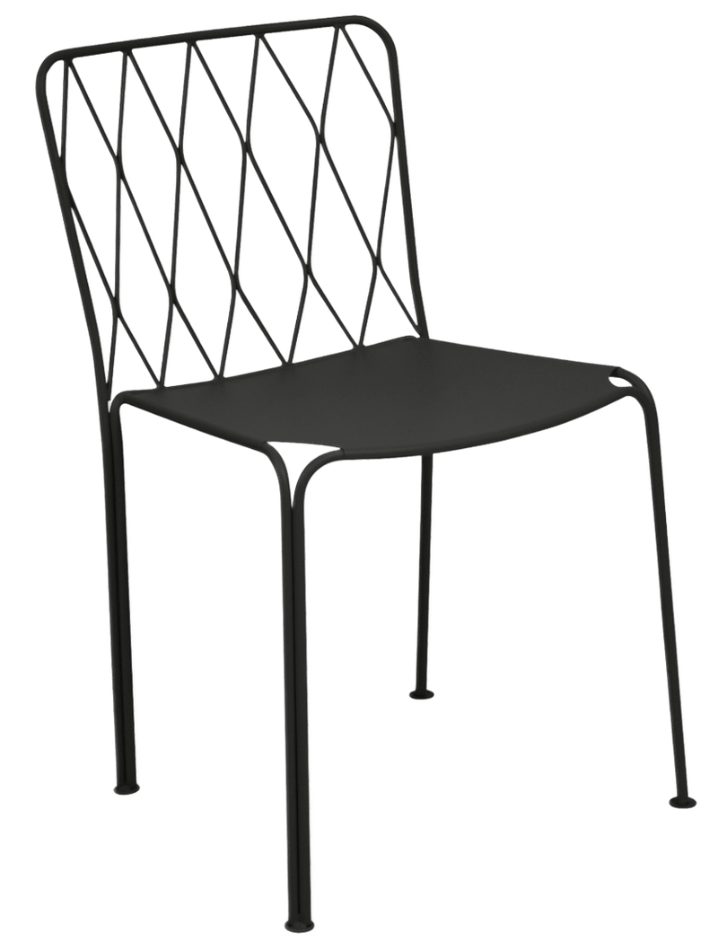 Kintbury Chair - Set of 2 - Fermob - Outdoor Furniture - Black Cherry - HORNE