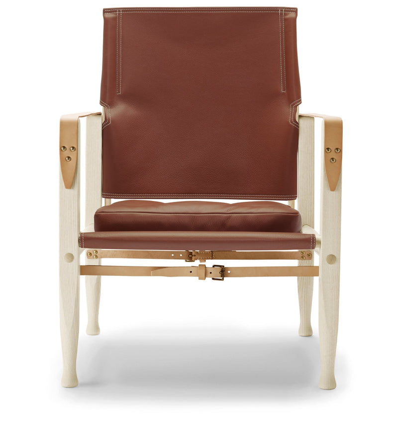 KK47000 Safari Chair - Carl Hansen & Son - Chairs - White Oiled Ash/Canvas - HORNE