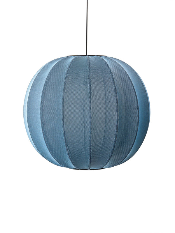 Knit Wit Pendant - Made by Hand - Pendants - 23.5"Ø - Stone Blue - HORNE