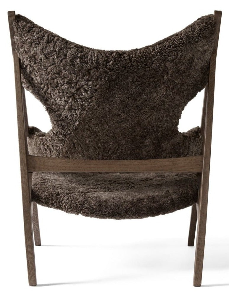 HORNE Sheepskin Knitting Lounge Chair