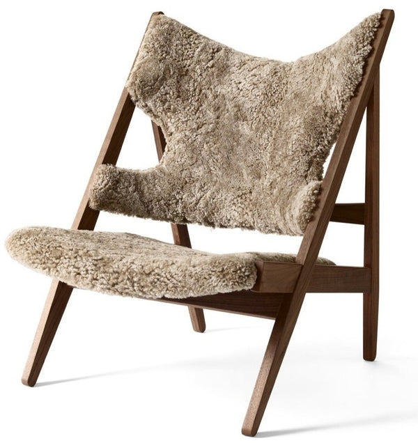 HORNE Sheepskin Knitting Lounge Chair