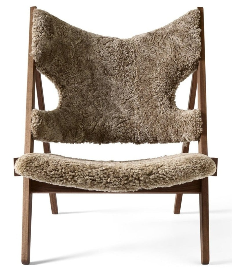 HORNE Sheepskin Knitting Lounge Chair