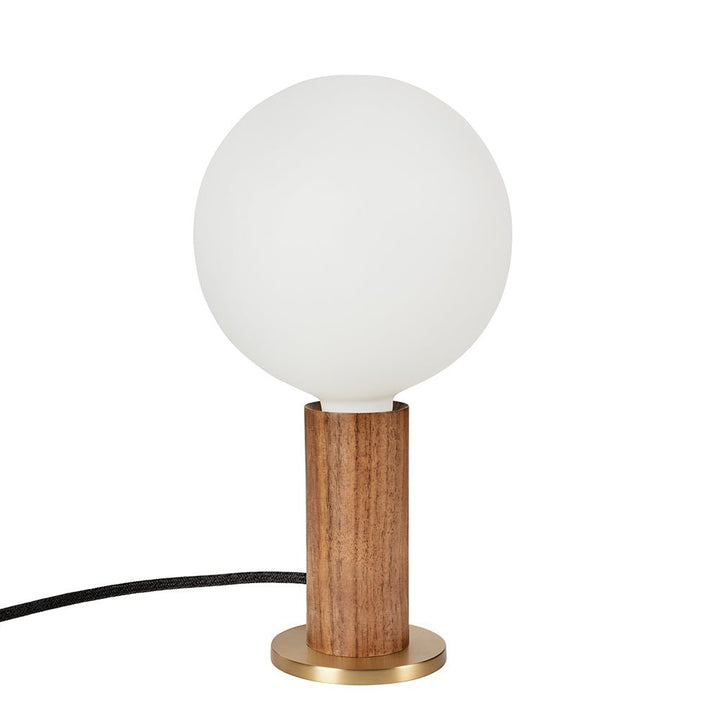 Knuckle Table Lamp - Tala - Walnut - w/ Sphere IV Bulb - HORNE