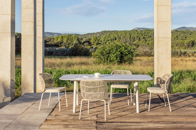 Kodo Dining Chair - Vincent Sheppard - Outdoor Furniture - Fossil Grey - HORNE