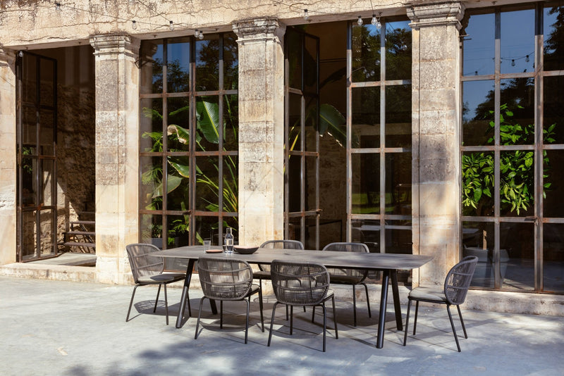 Kodo Dining Chair - Vincent Sheppard - Outdoor Furniture - Fossil Grey - HORNE