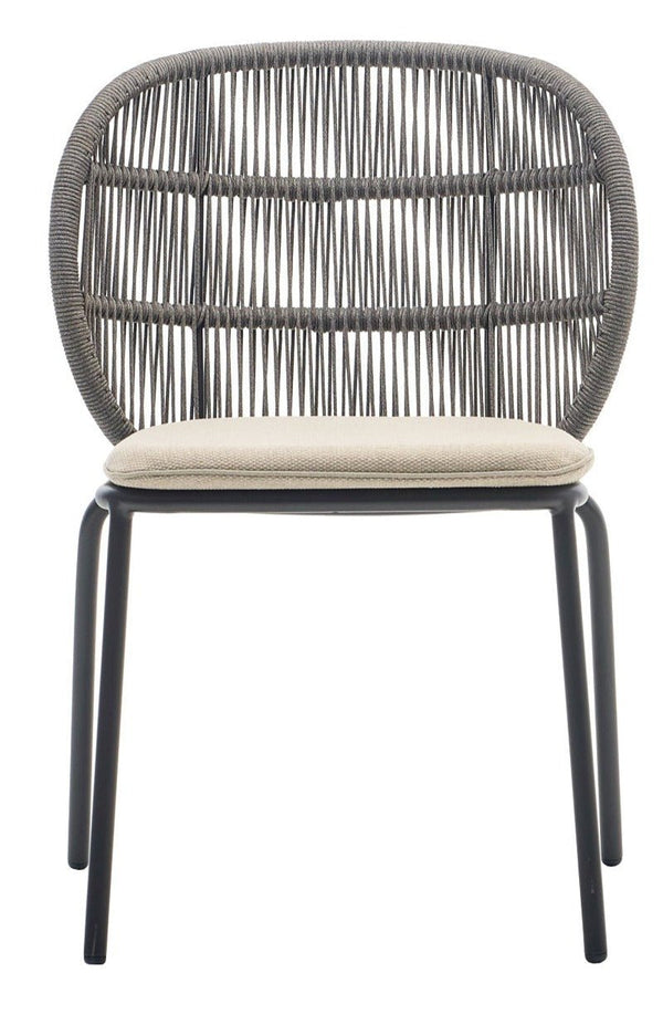 Kodo Dining Chair - Vincent Sheppard - Outdoor Furniture - Fossil Grey - HORNE