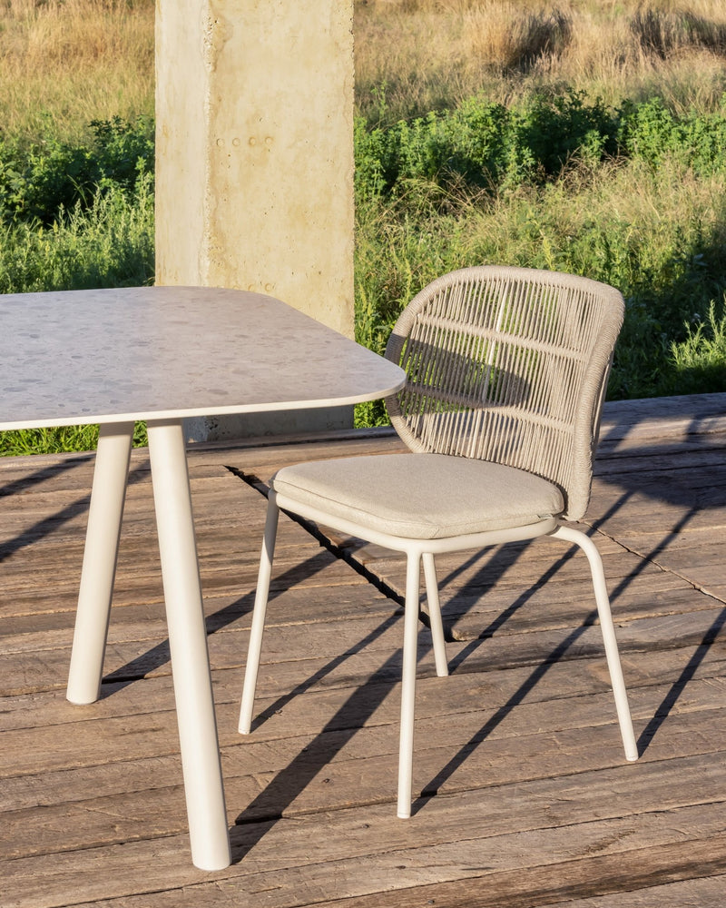 Kodo Dining Chair - Vincent Sheppard - Outdoor Furniture - Fossil Grey - HORNE