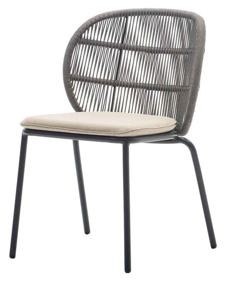Kodo Dining Chair - Vincent Sheppard - Outdoor Furniture - Fossil Grey - HORNE