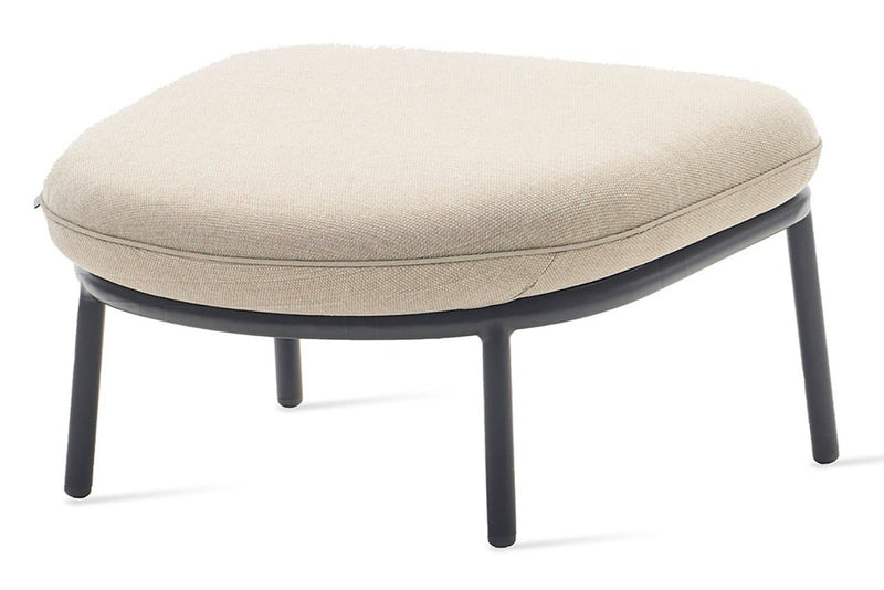 Kodo Footrest - Vincent Sheppard - Outdoor Furniture - Fossil Grey - HORNE