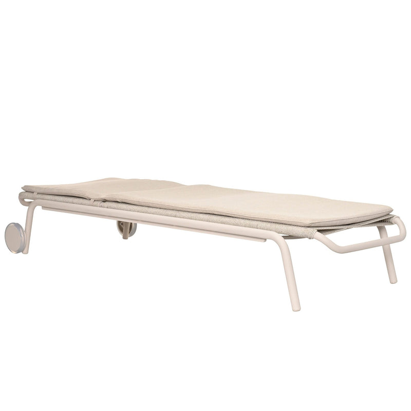 Kodo Sunlounger - Vincent Sheppard - Outdoor Furniture - Fossil Grey - HORNE