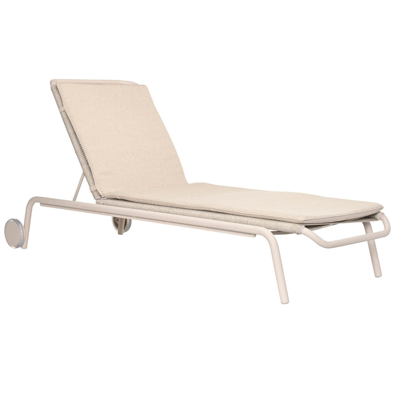 Kodo Sunlounger - Vincent Sheppard - Outdoor Furniture - Fossil Grey - HORNE