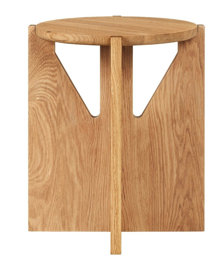 Kristina Dam Stool - Kristina Dam - Stools + Benches + Ottomans - Dark Oiled Oak - HORNE