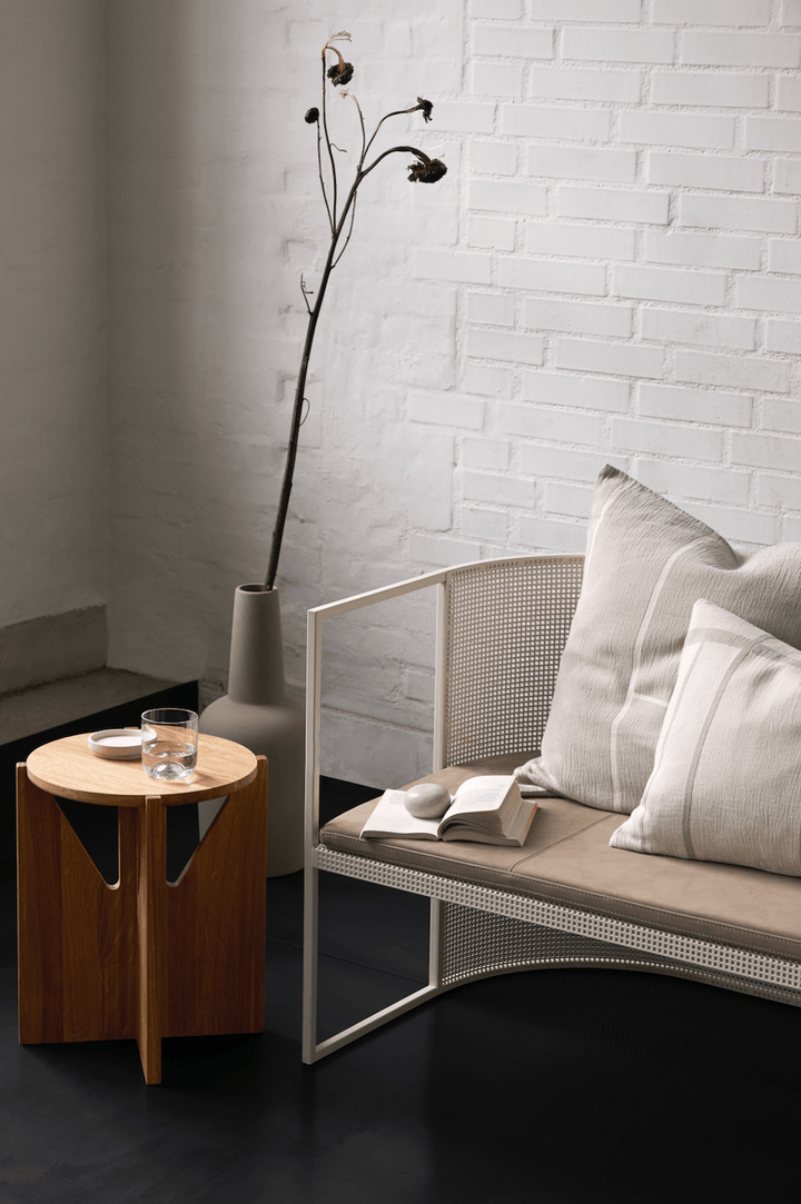 Kristina Dam Stool - Kristina Dam - Stools + Benches + Ottomans - Black Lacquered Oak - HORNE