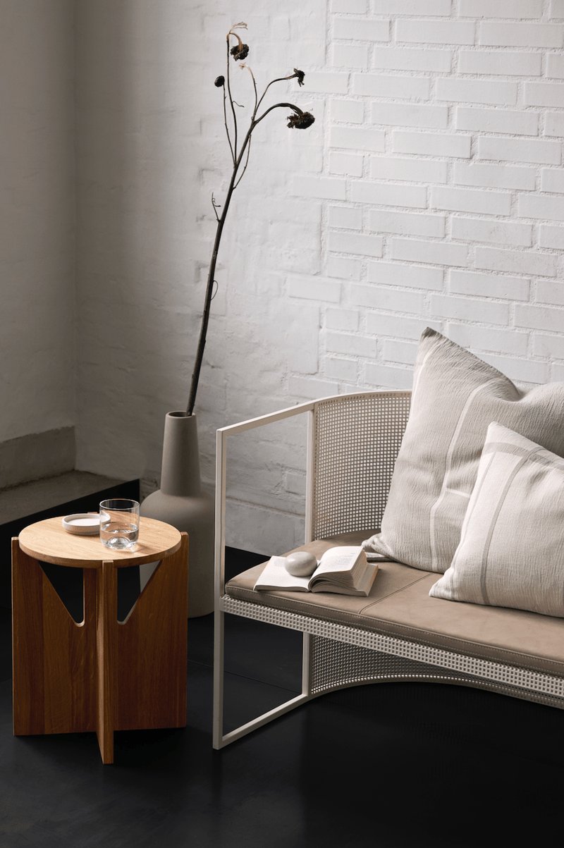 Kristina Dam Stool - Kristina Dam - Stools + Benches + Ottomans - Black Lacquered Oak - HORNE