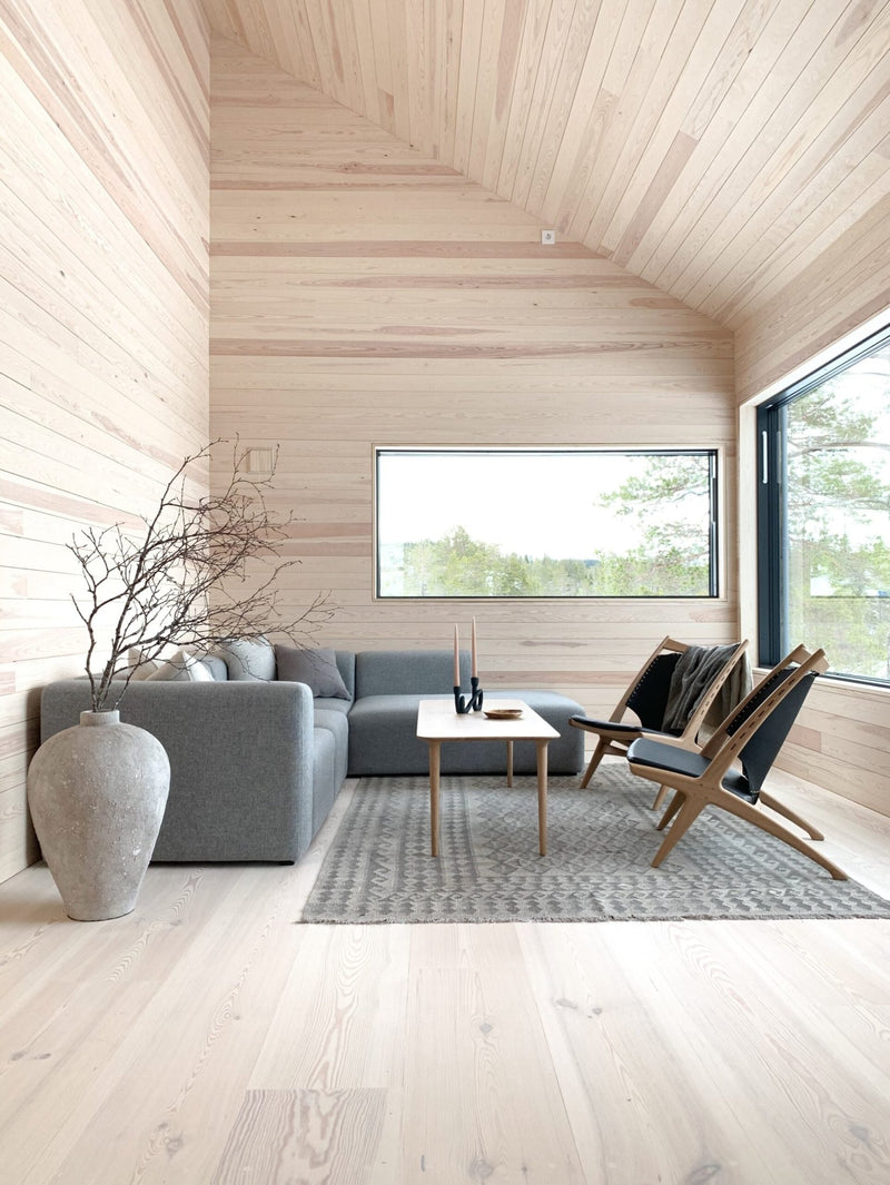 Krysset Lounge Chair - Eikund - Chairs - Natural - White Oiled Oak - HORNE