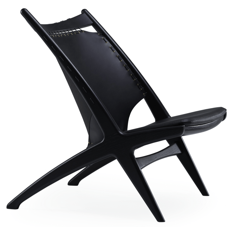 Krysset Lounge Chair - Eikund - Chairs - Natural - White Oiled Oak - HORNE